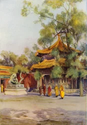 Pailau i Lama-templet, Peking